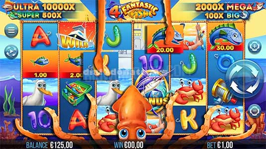 Gacor JP Slot 4 Fantastic Fish RTP 96% - 4ThePlayer